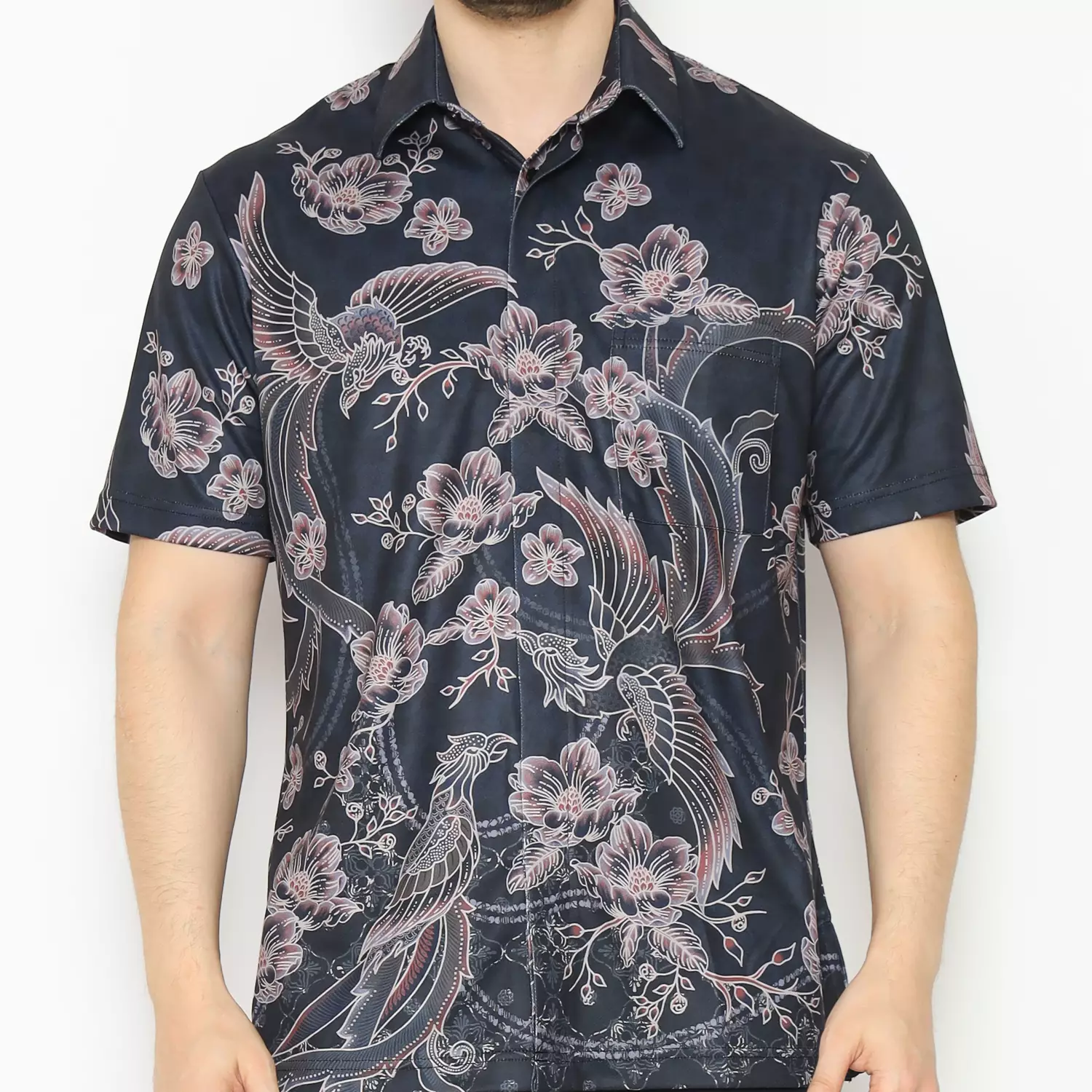 MAGINOT AARON Batik Pria Active Wear Quick Dry Lengan Pendek