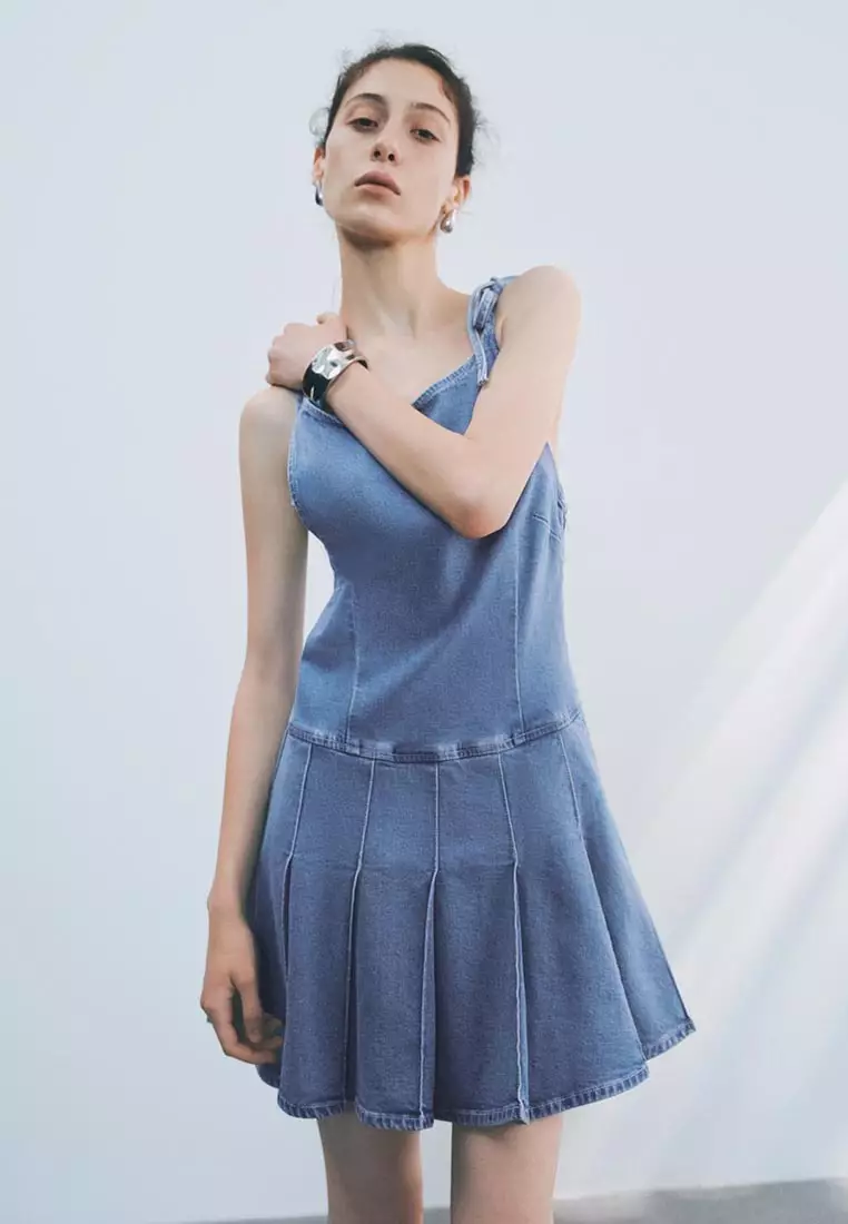 牛仔连衣裙