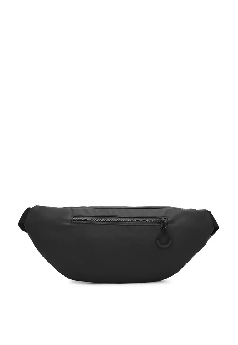 Logo Waist Bag / Belt Bag / Chest Bag - Black