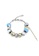 Her Jewellery black and blue and multi and gold Mylady Charm Bracelet (Blue) - Made with premium grade crystals from Austria HE210AC72CKPSG_3