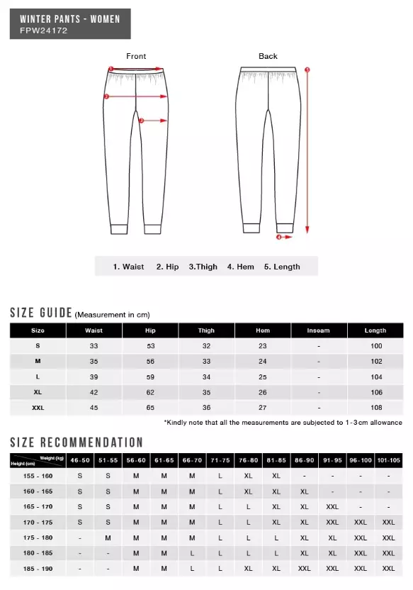 UNIVERSAL TRAVELLER FLEECE PANTS WOMEN FPW24172