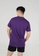 RIGORER purple Rigorer Crew Neck Cotton T-Shirt [SS001] 3683BAA8369CABGS_3
