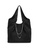 URBAN REVIVO black Textured Chain Tote Bag 1C2D2ACBDB45CDGS_1