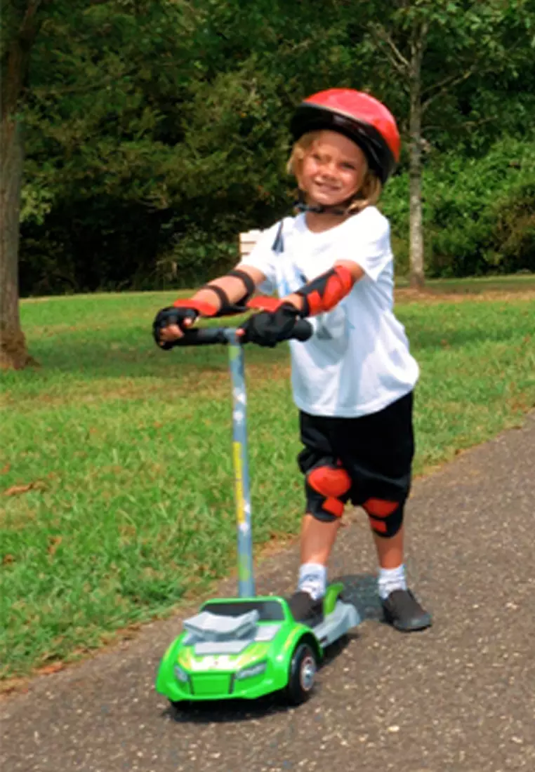 Dimensions Premium 3 Wheel Kids Scooter Molded 3 Wheeled Car - Skuter