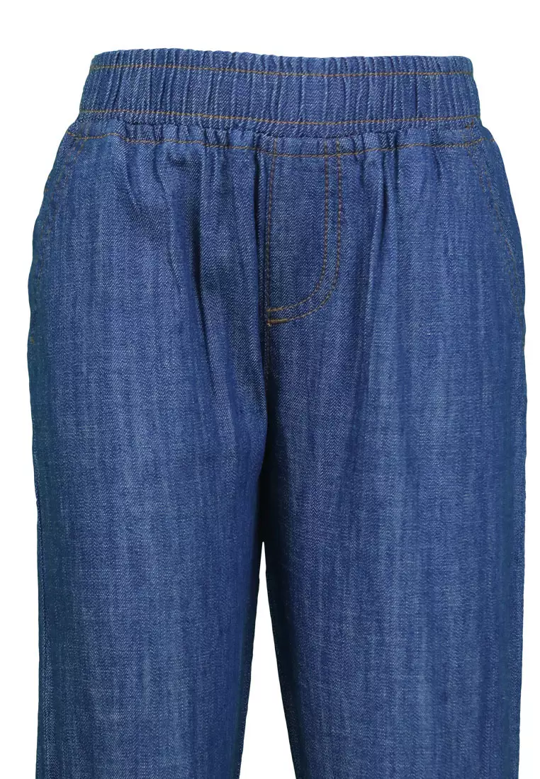 Qna Boy Cashel Celana Joger Panjang Anak Biru