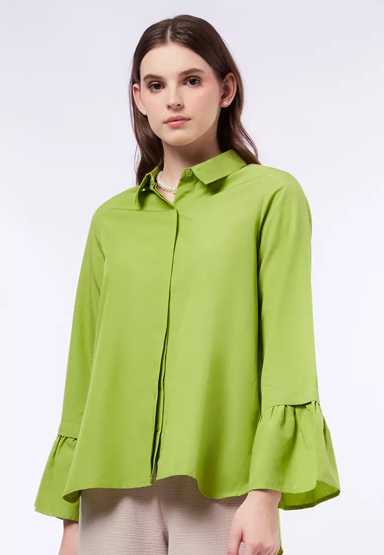 deres ブラウス Deres Bridget / half sleeve blouse ブラウス