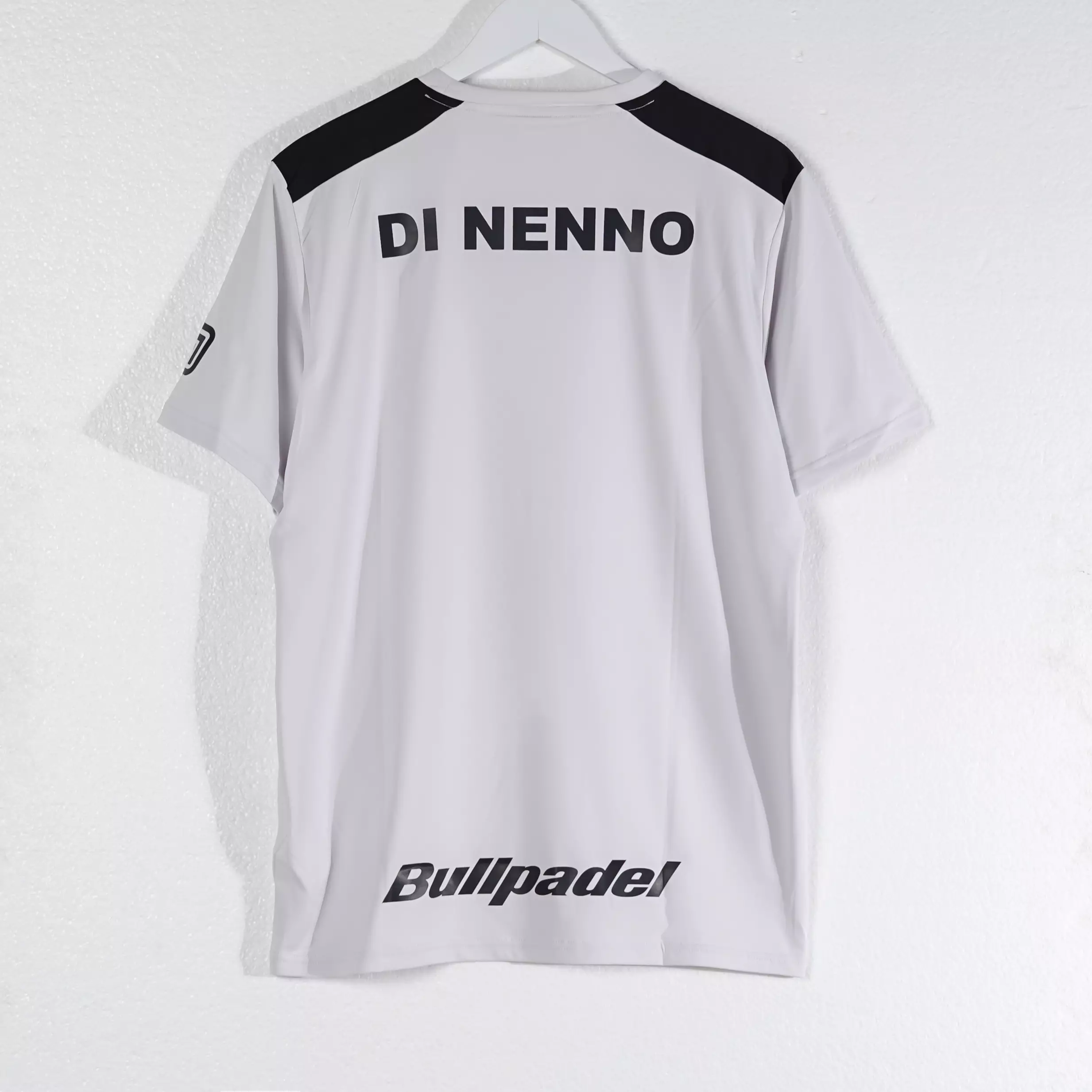 Kaos BULLPADEL MARTIN DI NENNO 25V GRADIENT WHITE JERSEY TSHIRT 100% ORIGINAL