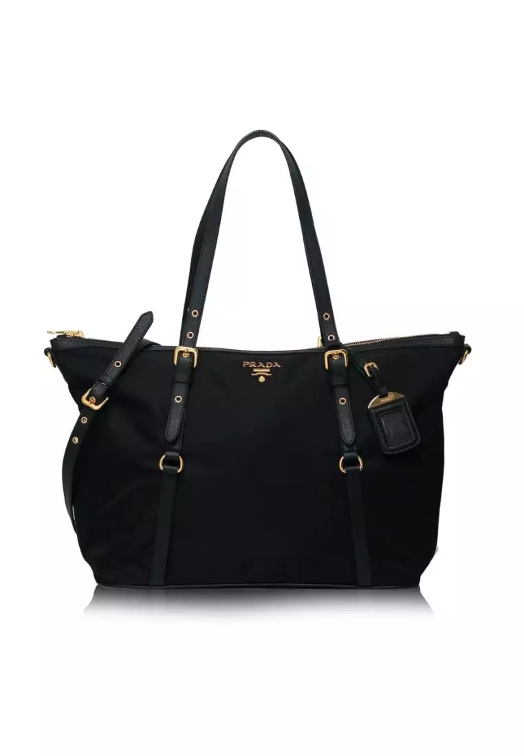 Prada tessuto online nero