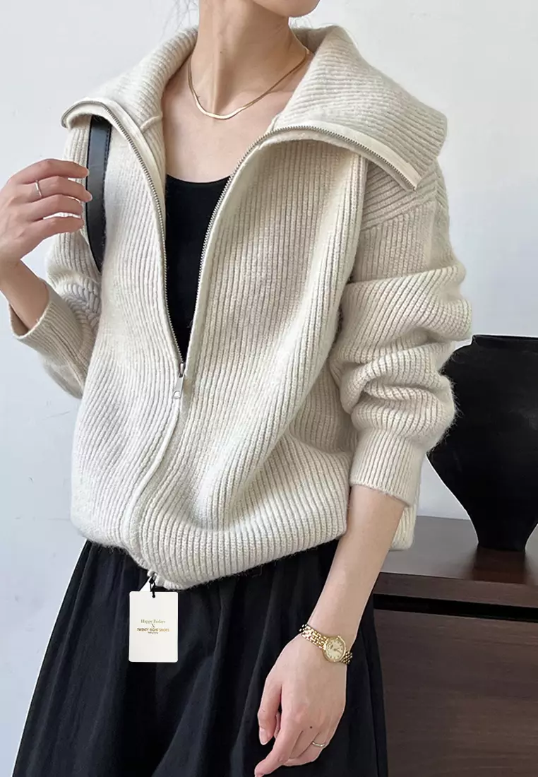 Double knit cardigan outlet