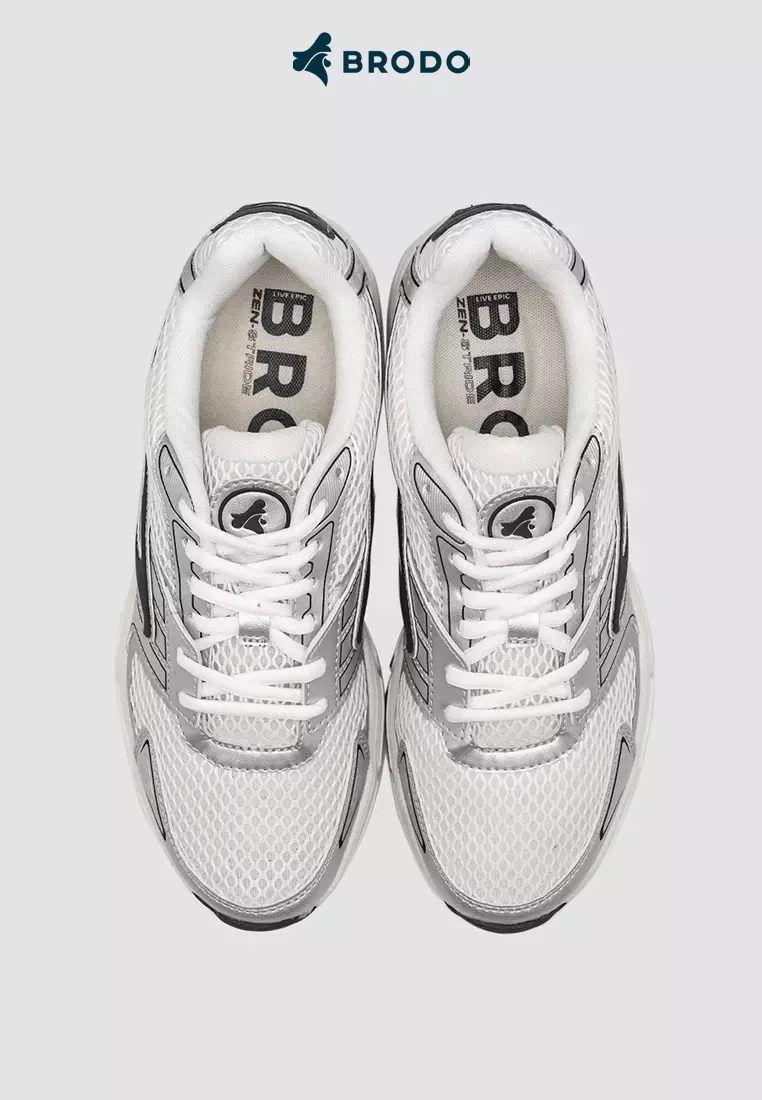 BRODO - Sneakers Ace Neptune Silver Ink OWS