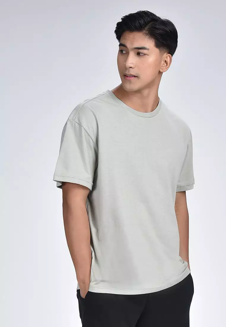 Men's Round Neck Shirt Relaxed Fit