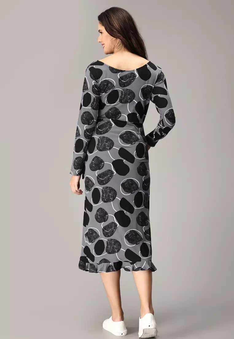 Pret-A-Potion Wrap Maternity And Nursing Dress
