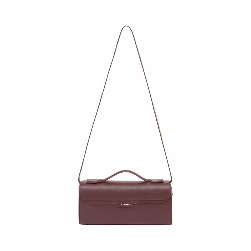 Mortimer Clutch Bag Barolo Red