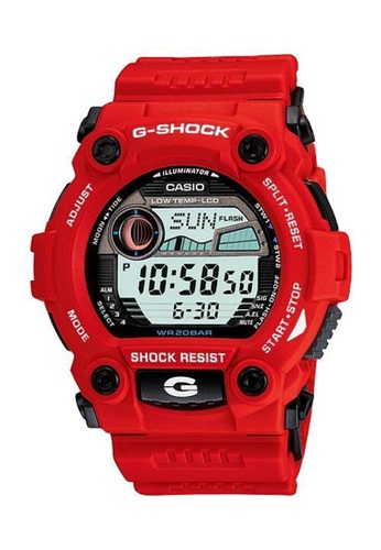 CASIO red G-Shock Digital Sports Watch (G-7900A-4A) 32386ACAD16633GS_1