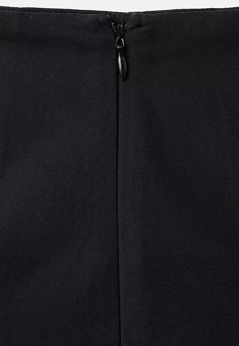 Combined Pleated Skirt