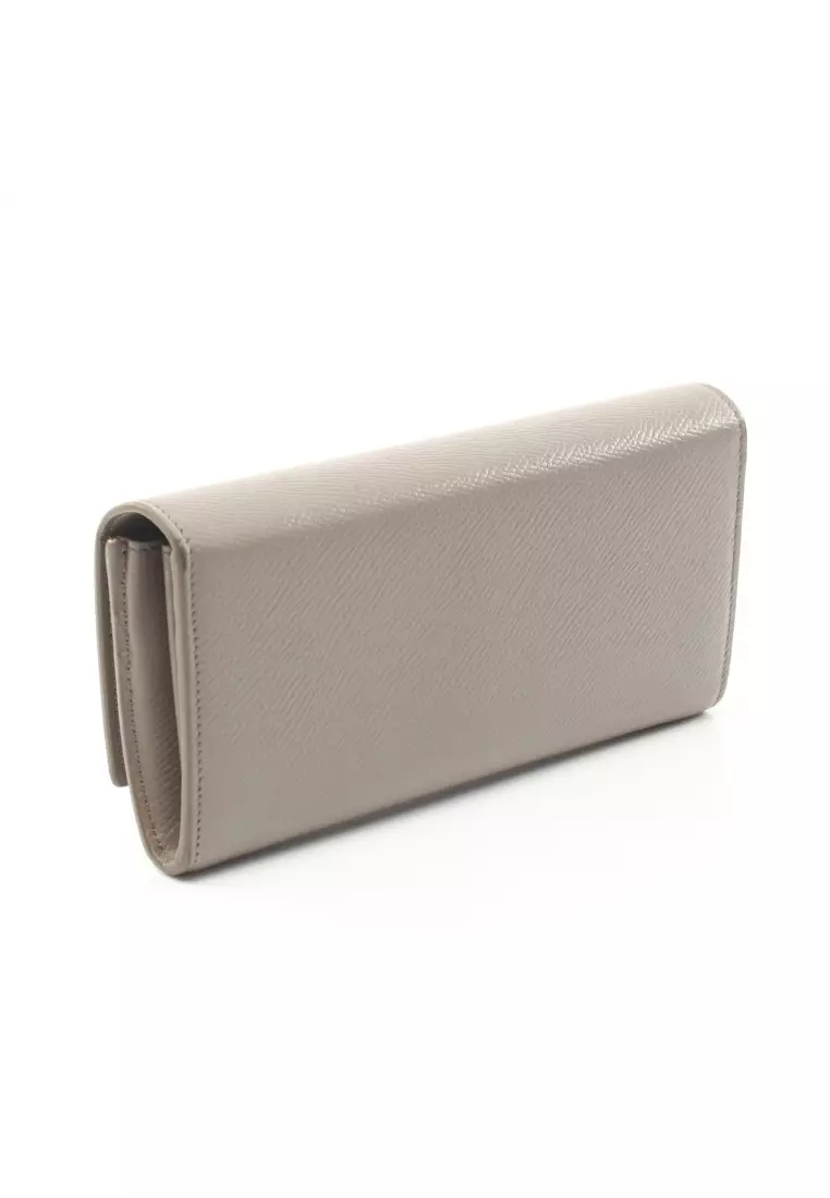 Celine large outlet flap wallet