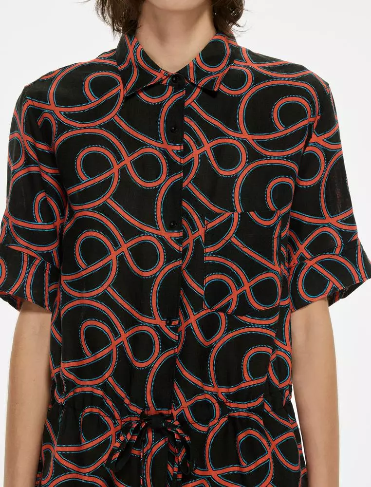 JNBY Women's Music Note Print Jumpsuit