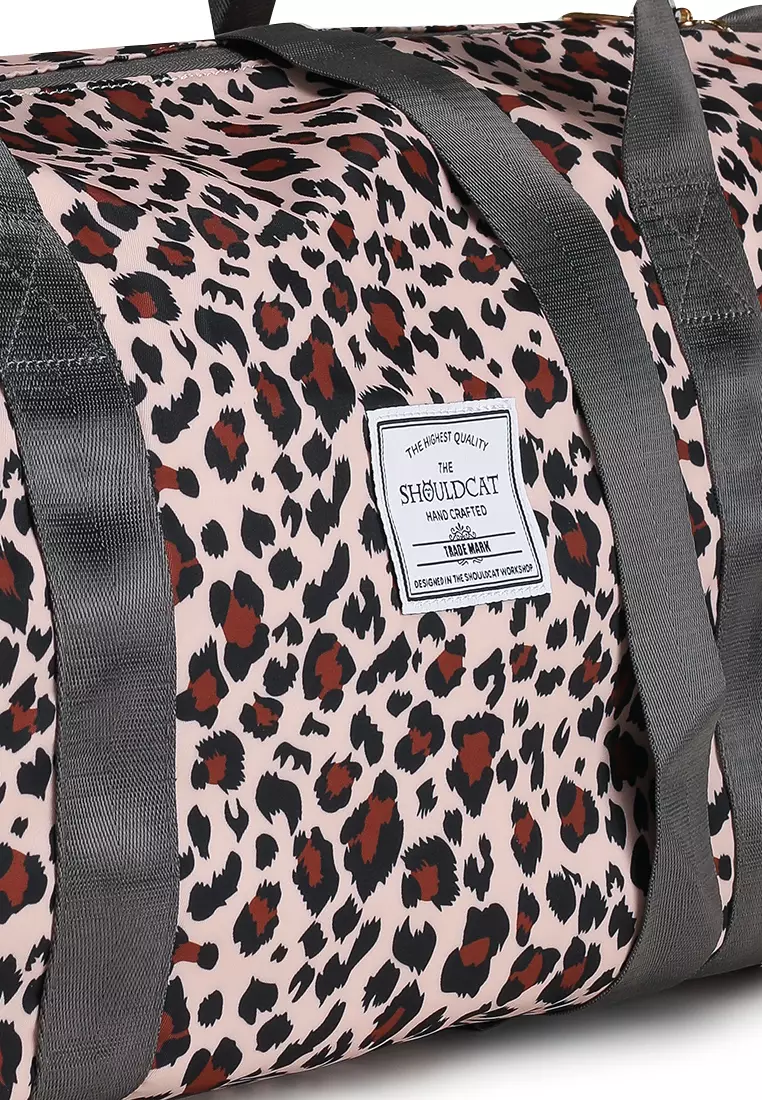 Quilted Travel Duffle Gym Bag with Pouch