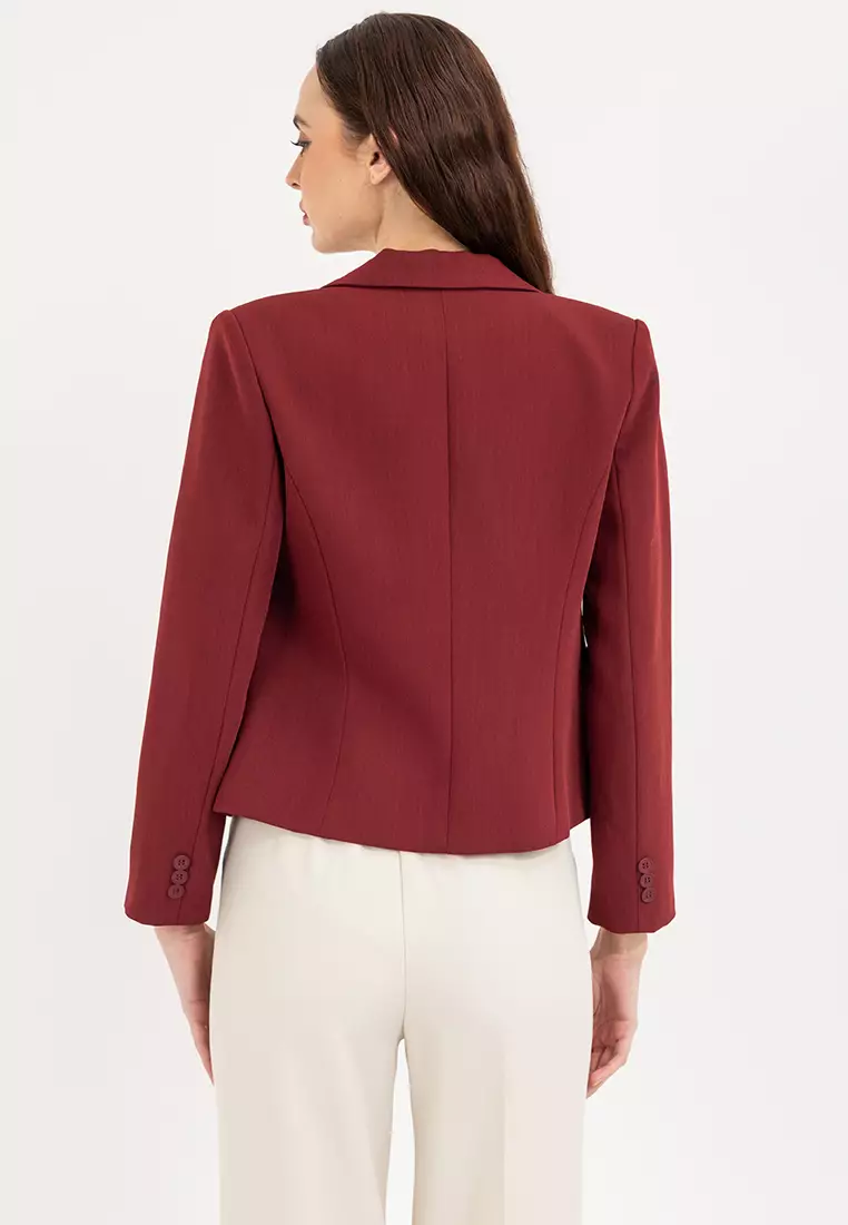 Single Breasted Blazer Jacket