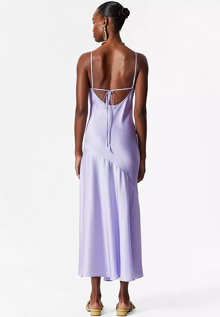 Satin Slip Maxi Dress