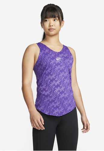 Nike purple Dri-FITWomen's Running Tank Top B97AFAA6CA791AGS_1