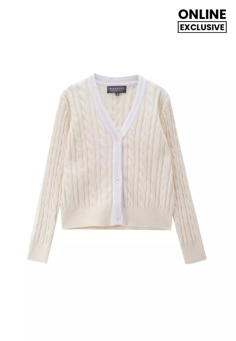 Giordano Women's (Online Exclusive) Korea Cardigan 0535659905