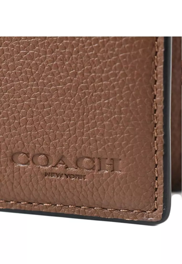 Men 3 In 1 Wallet - Dark Saddle