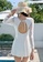 A-IN GIRLS white Sexy Gauze Big Backless One-Piece Swimsuit 27968USE310B6DGS_3