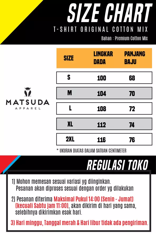 MATSUDA T Shirt Pria Kaos Edogawa