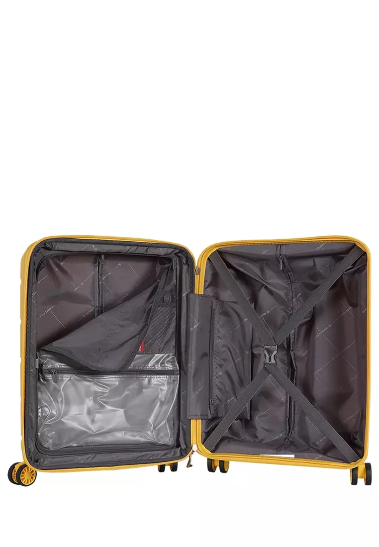 Koper - Trolley Case Travel Time PPZ2201 - 20 Inch Giallo Sole