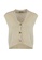 Trendyol beige Sleeveless Knit Sweater 1E842AA21DE5BEGS_6