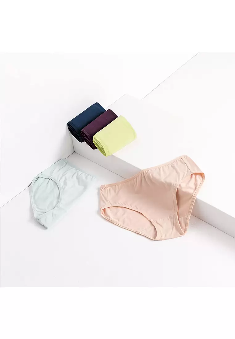 Panty Pack Natural Bamboo Fiber Women Basic Midi S25-73019MX4