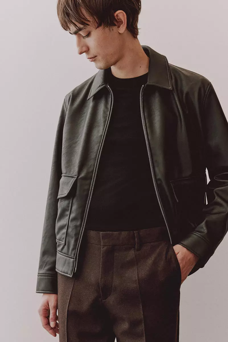 Slim Fit Wool-blend trousers