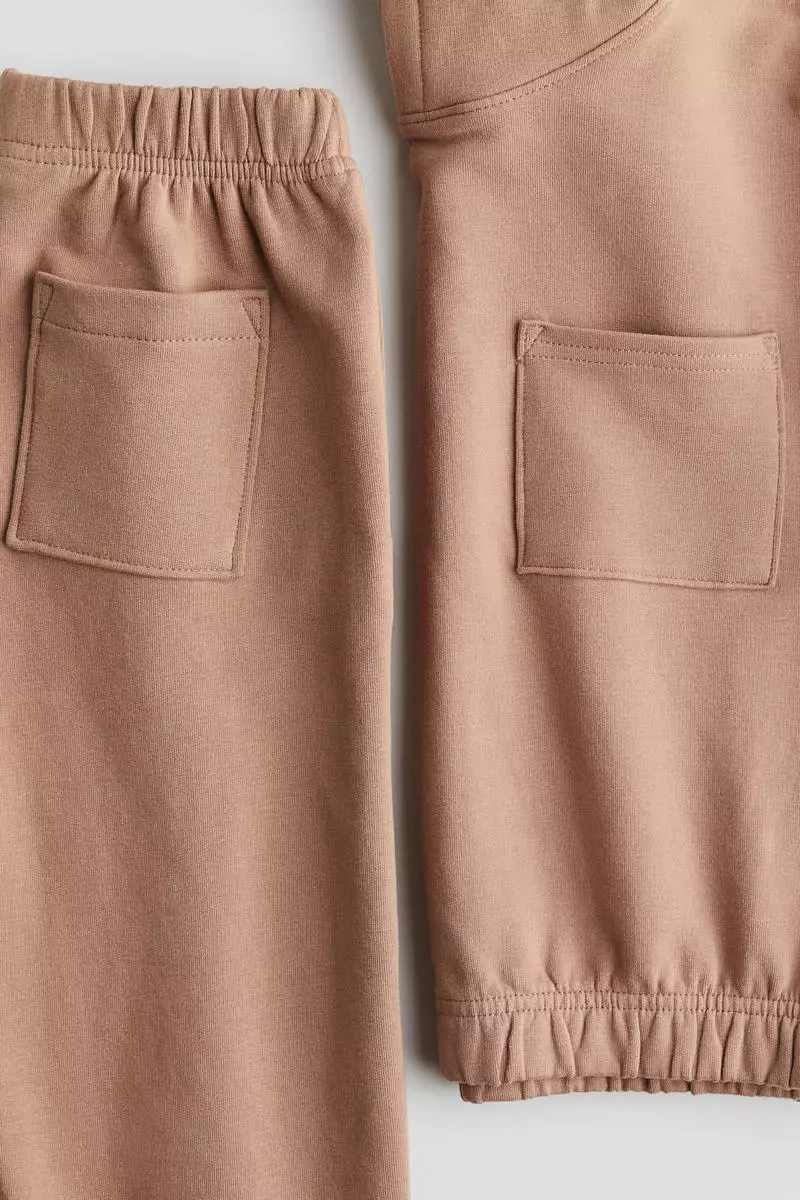 2-piece cotton sweatshirt set