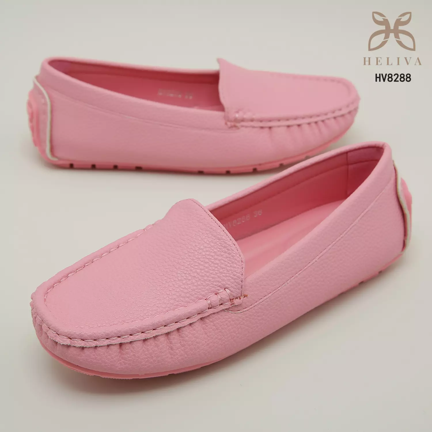 Heliva Hestina Women Shoes Loafers Slip On Sol 1cm
