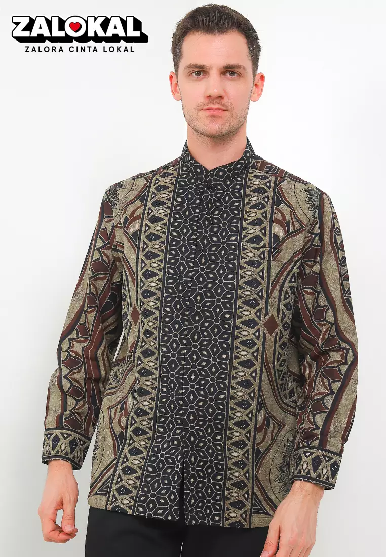 Koko Batik Regular Fit Motif Matahari