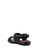 Louis Cuppers black Velcro Sandals BC81FSH622CBC0GS_3