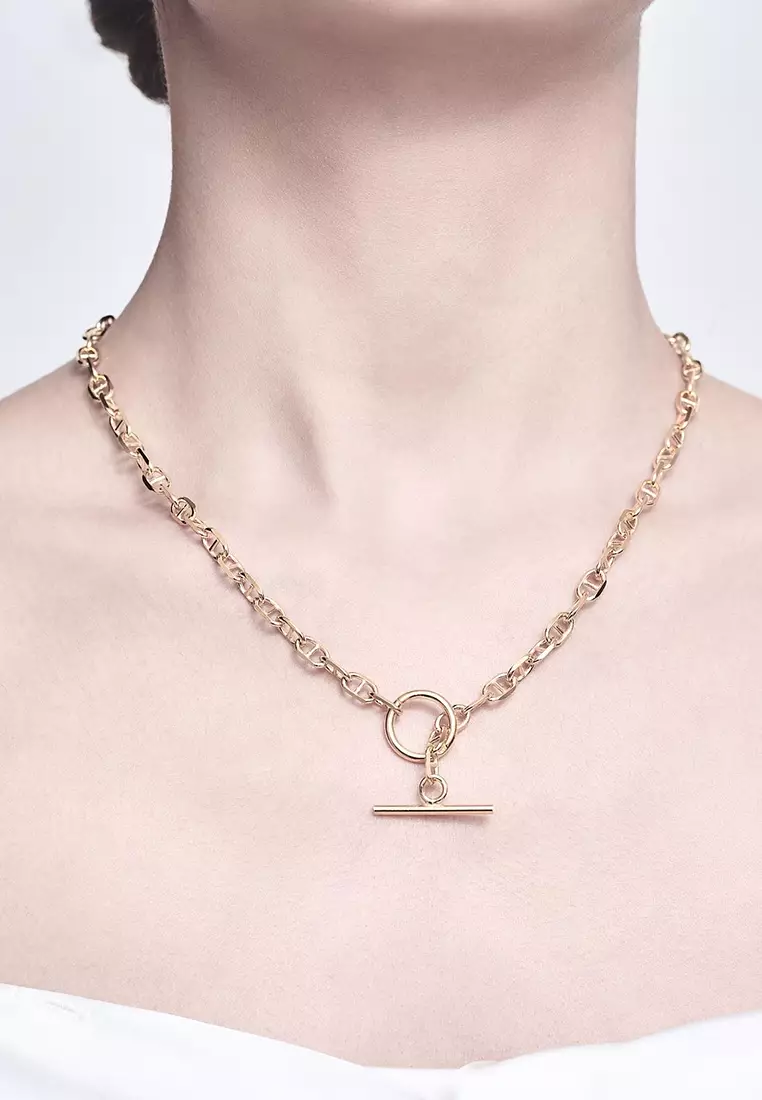 Chain with bar necklace on sale