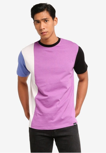 Shop Mennace Vertical Panelling T Shirt Online On Zalora Philippines
