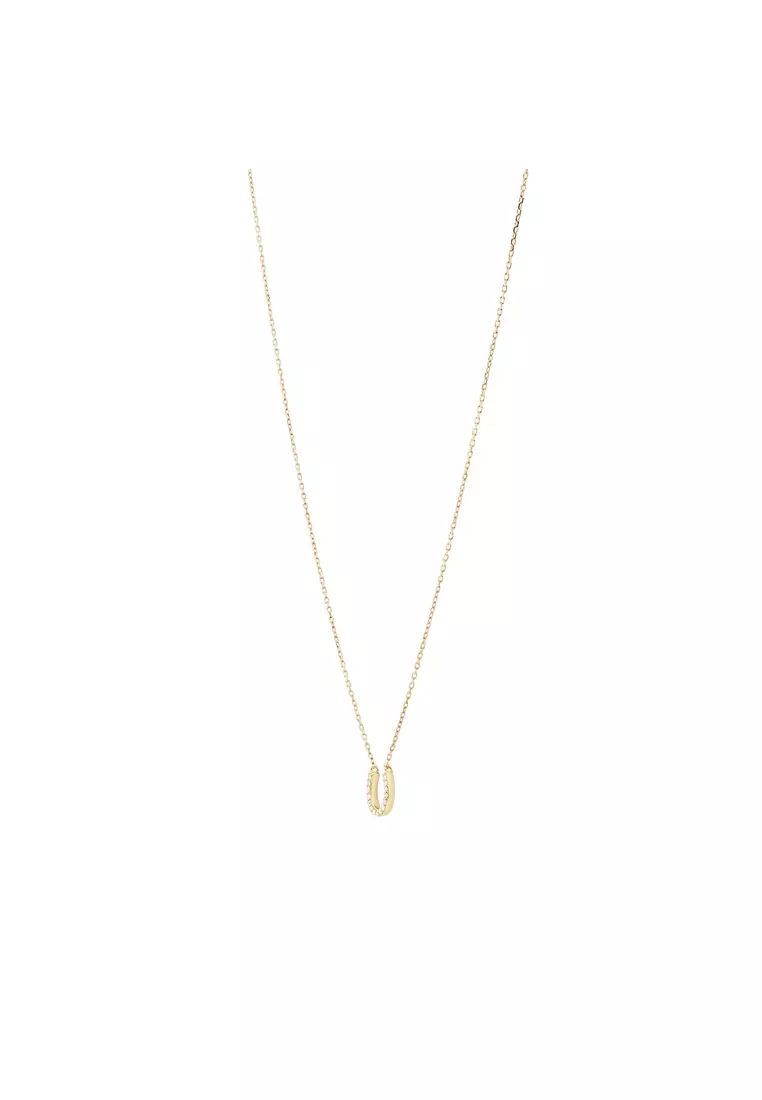 Buy Michael Hill Horseshoe Necklace with 0.10 Carat TW of Diamonds