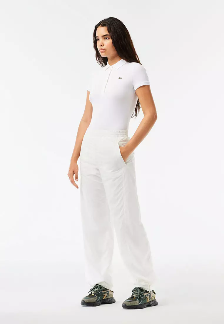Buy Lacoste Straight Leg Nylon Track Pants Online ZALORA Malaysia