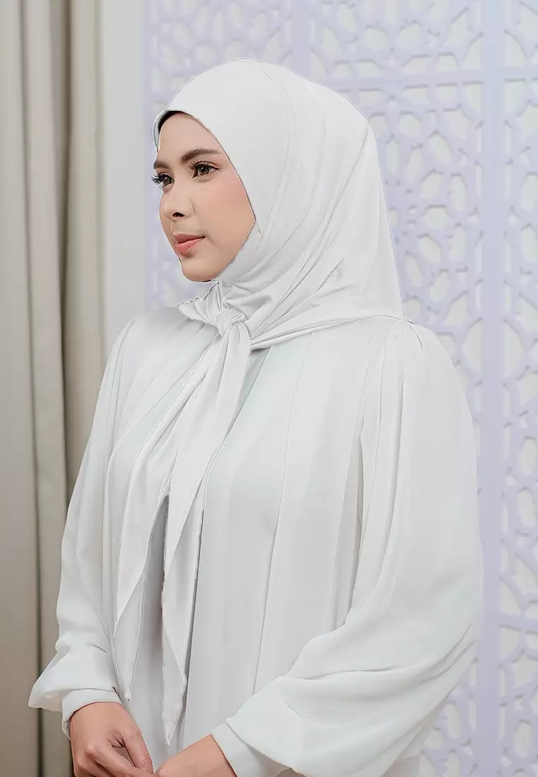 HIJAB INSTAN LUNA - WHITE