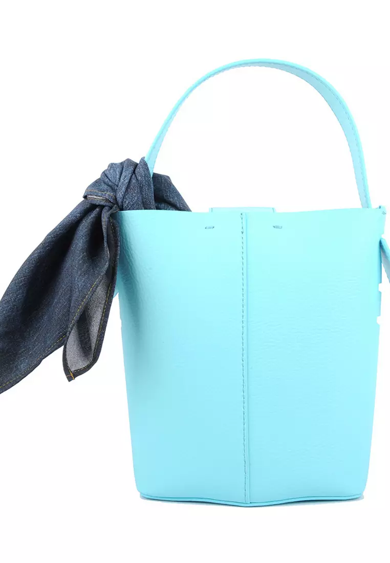 Aqua bucket bag best sale