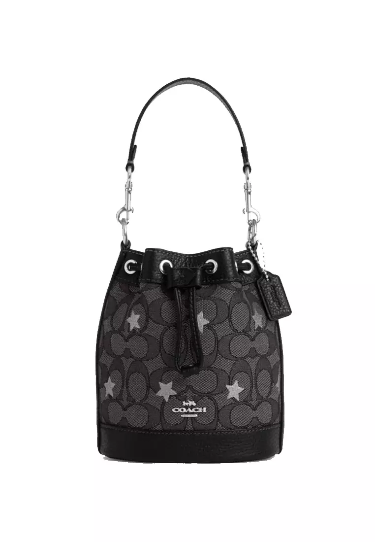 Coach top drawstring purse