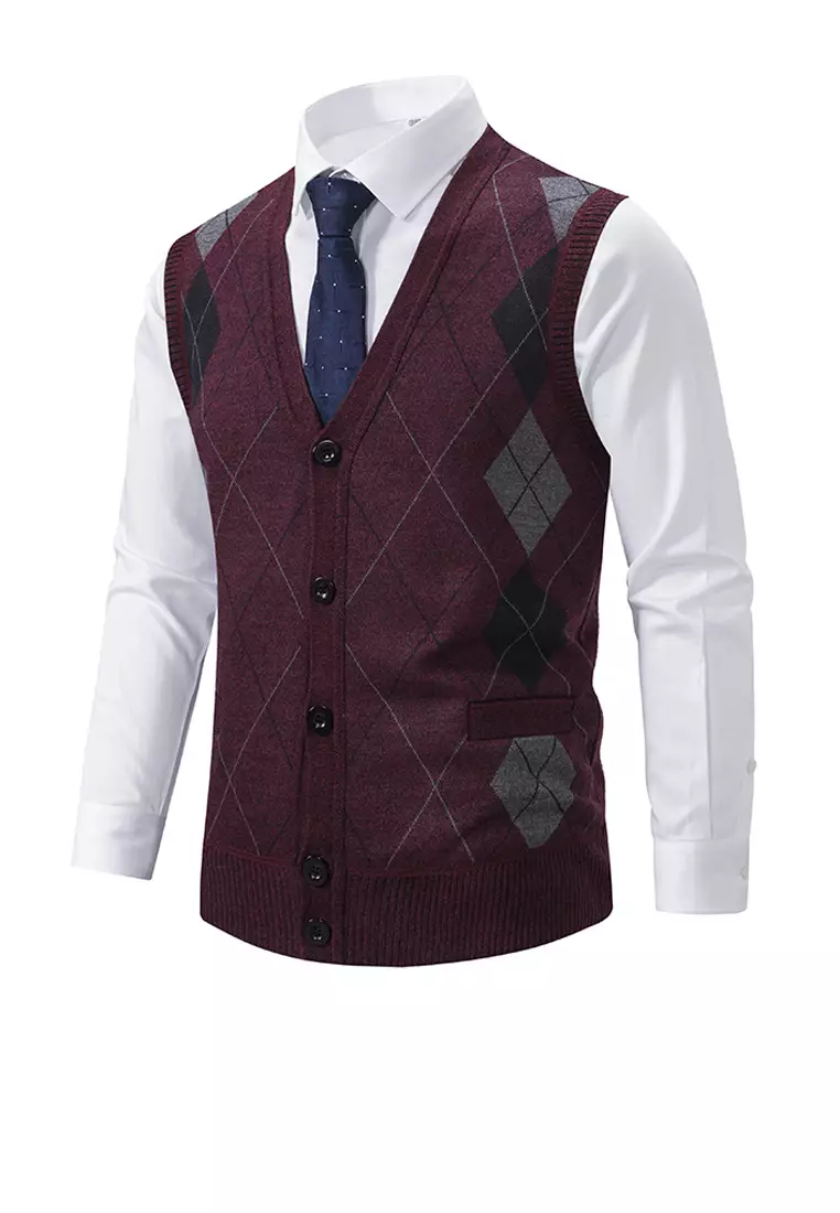 Buy Twenty Eight Shoes VANSA Fashion Striped Fleece Vest VCM-V-228