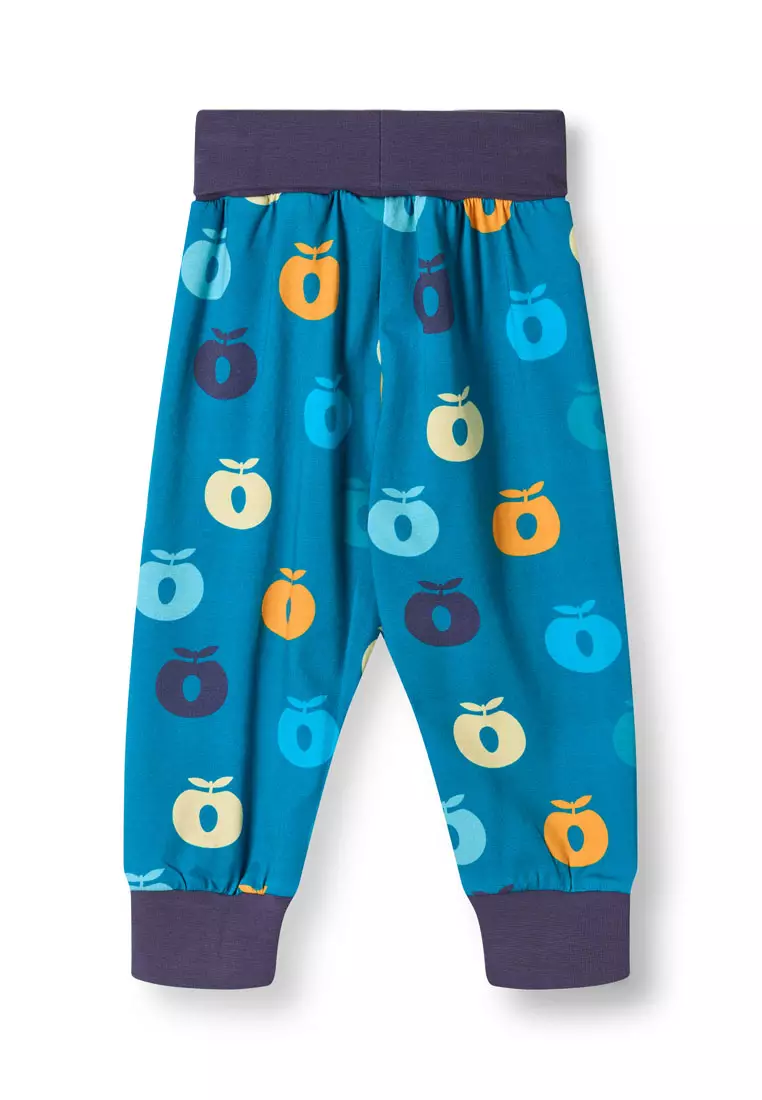 Ulm pants for baby with apples