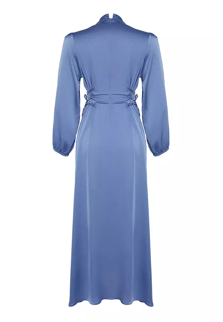 Waist Detailed Maxi Dress