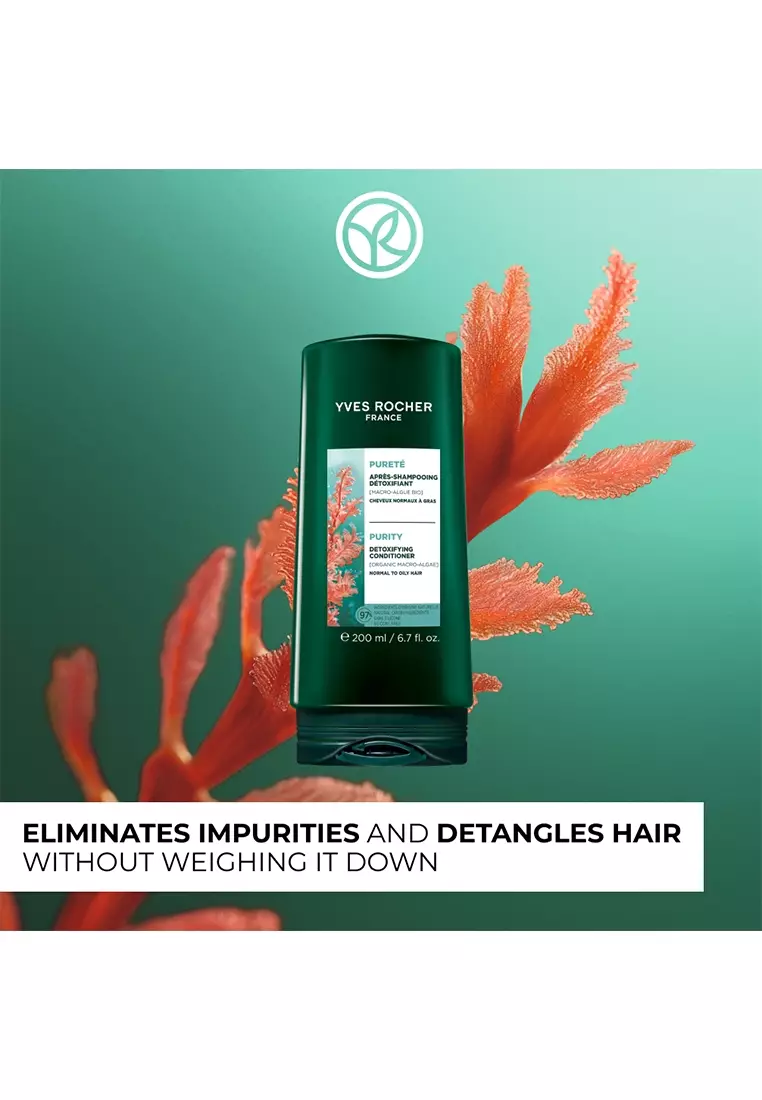 Refresh Purifying Shampoo 300ml & Conditioner 200ml Original Hair Care Normal To Oily Hair Sulfate-Free