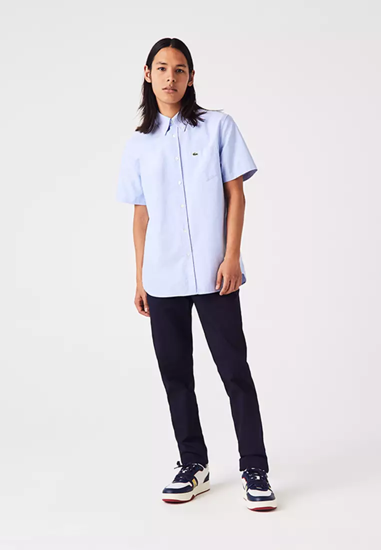 Buy Lacoste Men's Lacoste X A.P.C. Striped Cotton Shirt 2023