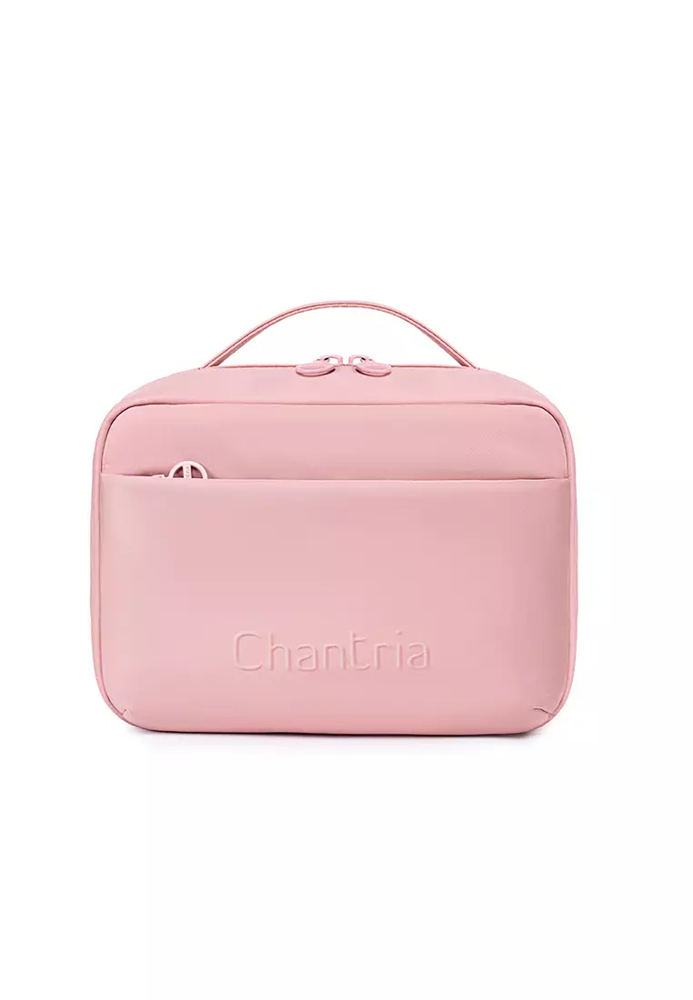 Waterproof Zippered Toiletry Pouch Travel Makeup Bag For Women